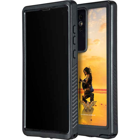DC Comics Wonder Woman Character Movie Poster Galaxy S24 Ultra Waterproof Case