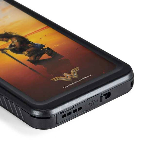 DC Comics Wonder Woman Character Movie Poster Galaxy S24 Waterproof Case