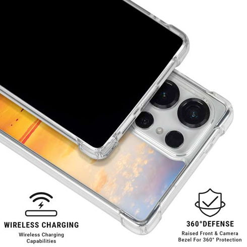 DC Comics Wonder Woman Character Movie Poster Galaxy S25 Ultra Clear Case