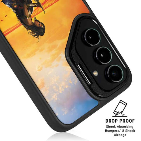 DC Comics Wonder Woman Character Movie Poster Galaxy S26 Kickstand Case