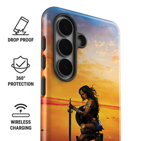 DC Comics Wonder Woman Character Movie Poster Galaxy S26 Plus Impact Case
