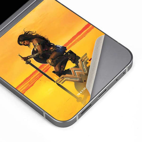 DC Comics Wonder Woman Character Movie Poster Galaxy Z Flip6 Skin