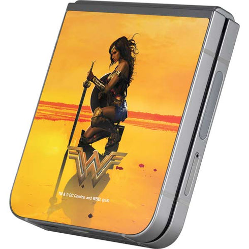 DC Comics Wonder Woman Character Movie Poster Galaxy Z Flip6 Skin