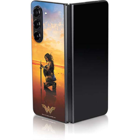 DC Comics Wonder Woman Character Movie Poster Galaxy Z Fold5 5G Skin