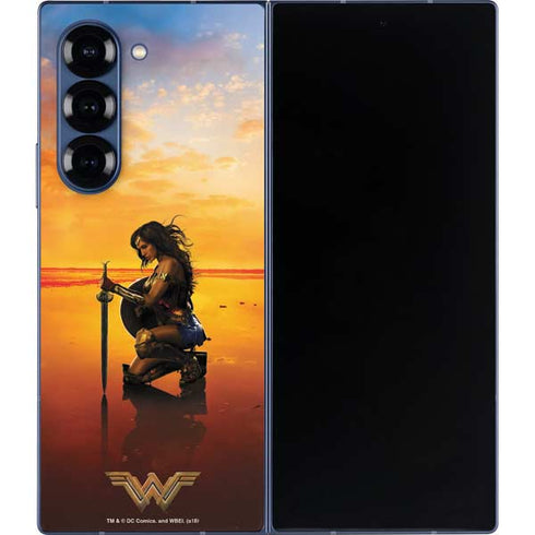 DC Comics Wonder Woman Character Movie Poster Galaxy Z Fold6 Skin