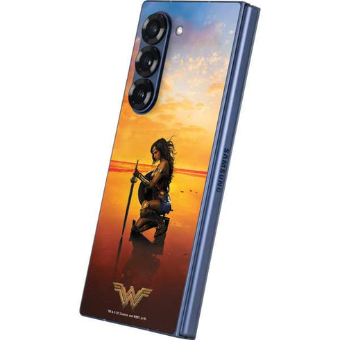 DC Comics Wonder Woman Character Movie Poster Galaxy Z Fold6 Skin