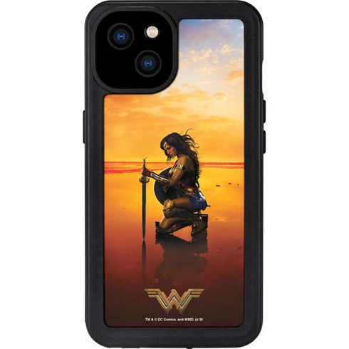 DC Comics Wonder Woman Character Movie Poster iPhone 15 Plus Waterproof Case