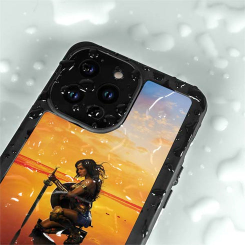 DC Comics Wonder Woman Character Movie Poster iPhone 15 Pro Waterproof Case