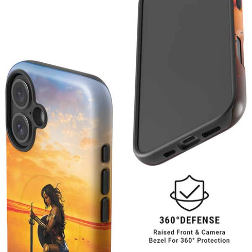DC Comics Wonder Woman Character Movie Poster iPhone 16 Magsafe Impact Case