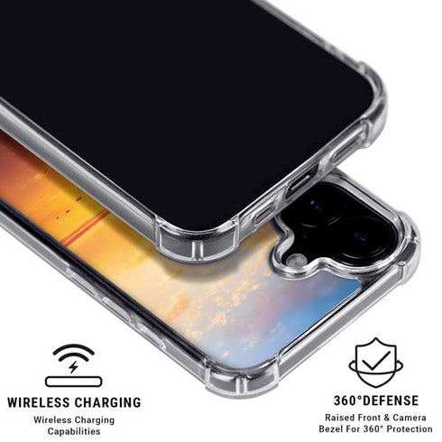 DC Comics Wonder Woman Character Movie Poster iPhone 17 Clear Case