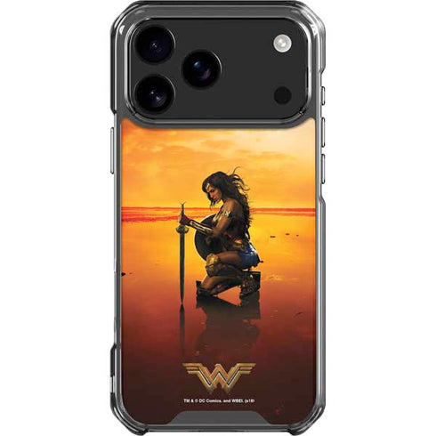 DC Comics Wonder Woman Character Movie Poster iPhone 18 Pro Max Clear Case