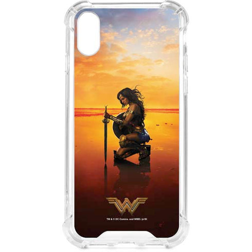 DC Comics Wonder Woman Character Movie Poster iPhone XS Clear Case