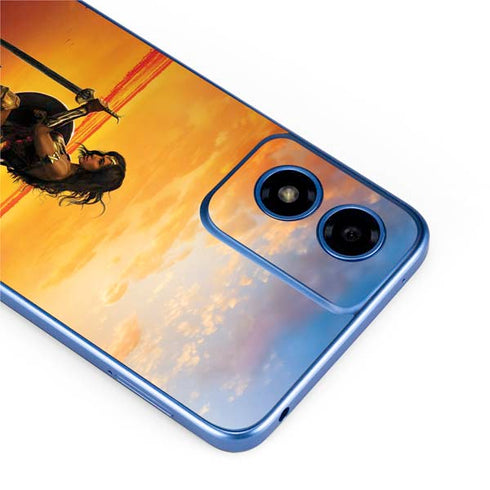 DC Comics Wonder Woman Character Movie Poster Moto G Play 4G (2024) Skin