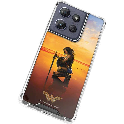 DC Comics Wonder Woman Character Movie Poster Moto G Play 5G (2025) Clear Case