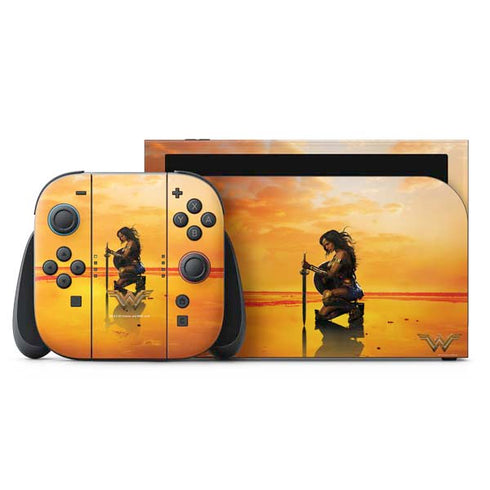 DC Comics Wonder Woman Character Movie Poster Nintendo Switch 2 (2025) with Joy-Con Skin
