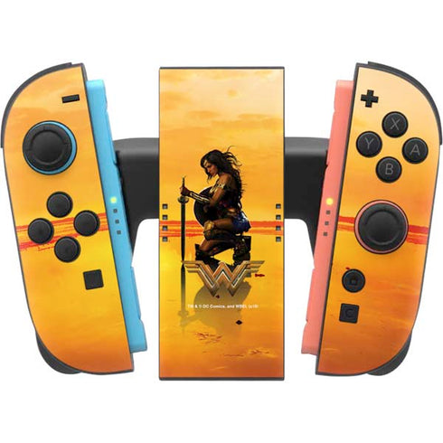 DC Comics Wonder Woman Character Movie Poster Nintendo Switch 2 (2025) Joy-Con Controller Skin