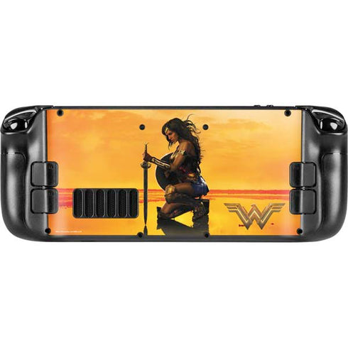 DC Comics Wonder Woman Character Movie Poster Steam Deck Handheld Gaming Computer OLED Skin