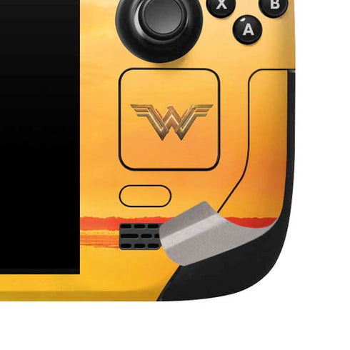 DC Comics Wonder Woman Character Movie Poster Steam Deck Handheld Gaming Computer Skin