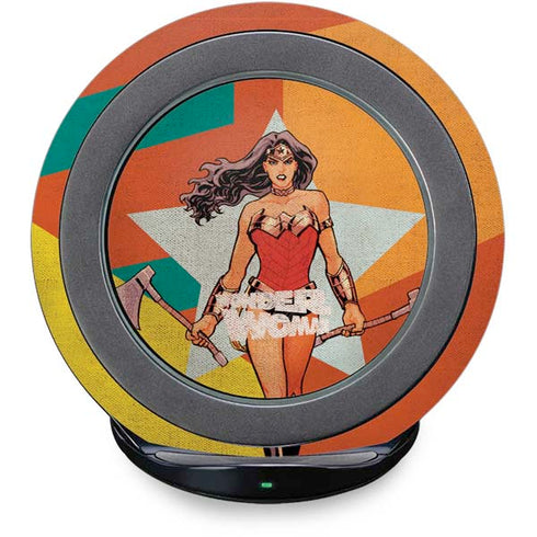 DC Comics Wonder Woman New 52 Comic Cover #23 Art By Cliff Chiang Fast Charge Wireless Charging Stand Skin