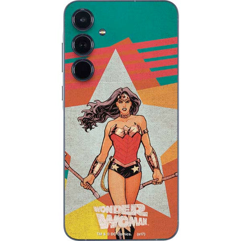 DC Comics Wonder Woman New 52 Comic Cover #23 Art By Cliff Chiang Galaxy A35 5G Skin