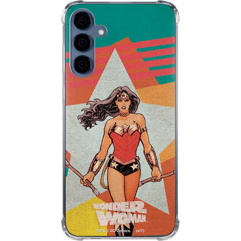 DC Comics Wonder Woman New 52 Comic Cover #23 Art By Cliff Chiang Galaxy A55 5G Clear Case