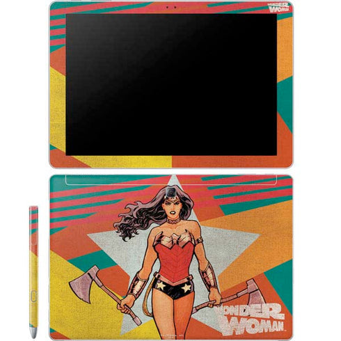DC Comics Wonder Woman New 52 Comic Cover #23 Art By Cliff Chiang Galaxy Book 12in Skin