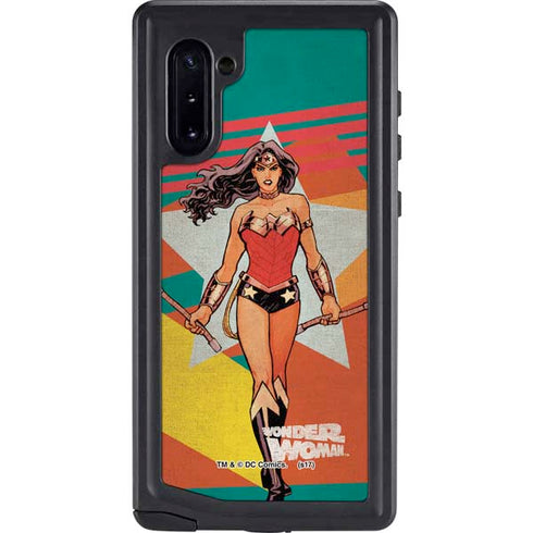 DC Comics Wonder Woman New 52 Comic Cover #23 Art By Cliff Chiang Galaxy Note 10 Waterproof Case