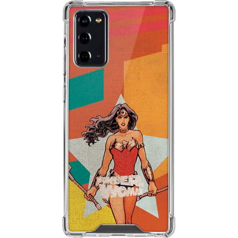 DC Comics Wonder Woman New 52 Comic Cover #23 Art By Cliff Chiang Galaxy Note20 5G Clear Case