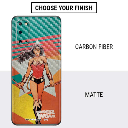 DC Comics Wonder Woman New 52 Comic Cover #23 Art By Cliff Chiang Galaxy S20 Skin