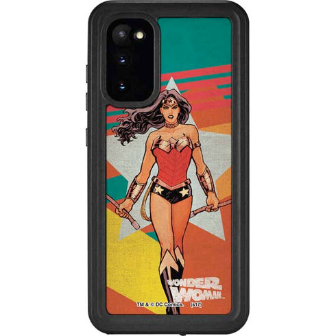 DC Comics Wonder Woman New 52 Comic Cover #23 Art By Cliff Chiang Galaxy S20 Waterproof Case