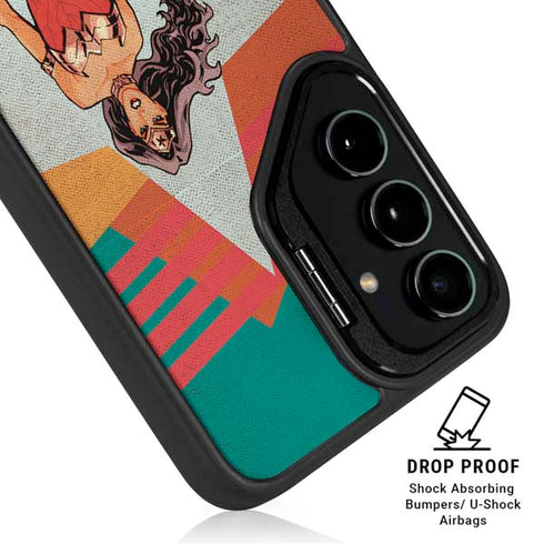 DC Comics Wonder Woman New 52 Comic Cover #23 Art By Cliff Chiang Galaxy S25 Kickstand Case