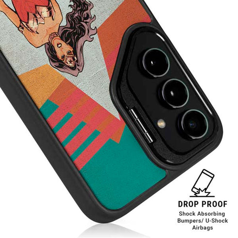 DC Comics Wonder Woman New 52 Comic Cover #23 Art By Cliff Chiang Galaxy S25 Plus Kickstand Case