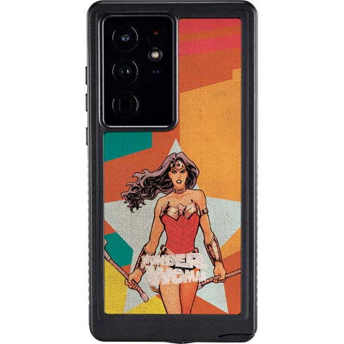 DC Comics Wonder Woman New 52 Comic Cover #23 Art By Cliff Chiang Galaxy S24 Ultra Waterproof Case