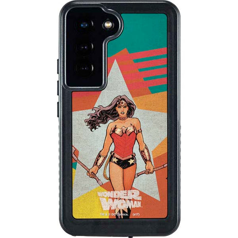 DC Comics Wonder Woman New 52 Comic Cover #23 Art By Cliff Chiang Galaxy S24 Waterproof Case