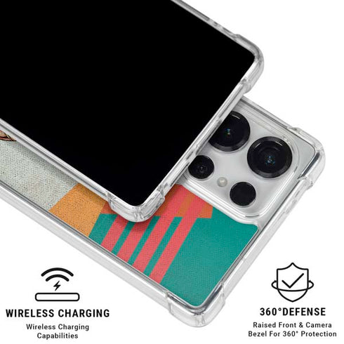 DC Comics Wonder Woman New 52 Comic Cover #23 Art By Cliff Chiang Galaxy S25 Ultra Clear Case