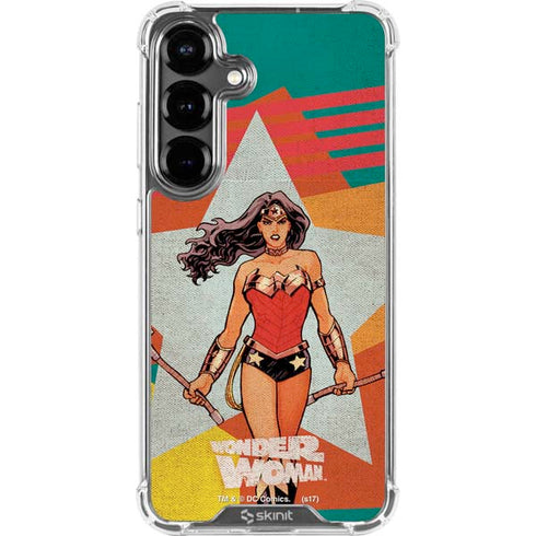 DC Comics Wonder Woman New 52 Comic Cover #23 Art By Cliff Chiang Galaxy S26 Plus Clear Case