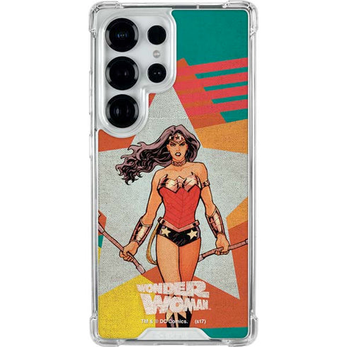 DC Comics Wonder Woman New 52 Comic Cover #23 Art By Cliff Chiang Galaxy S26 Ultra Clear Case