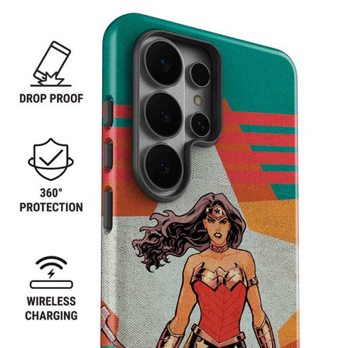 DC Comics Wonder Woman New 52 Comic Cover #23 Art By Cliff Chiang Galaxy S26 Ultra Impact Case