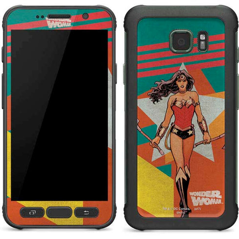 DC Comics Wonder Woman New 52 Comic Cover #23 Art By Cliff Chiang Galaxy S7 Active Skin