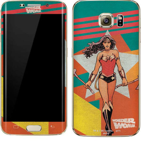 DC Comics Wonder Woman New 52 Comic Cover #23 Art By Cliff Chiang Galaxy S7 Edge Skin