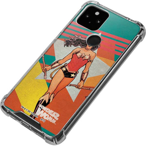 DC Comics Wonder Woman New 52 Comic Cover #23 Art By Cliff Chiang Google Pixel 5 Clear Case