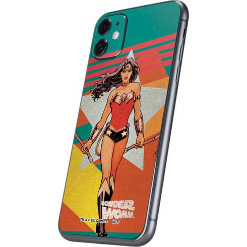 DC Comics Wonder Woman New 52 Comic Cover #23 Art By Cliff Chiang iPhone 11 Skin