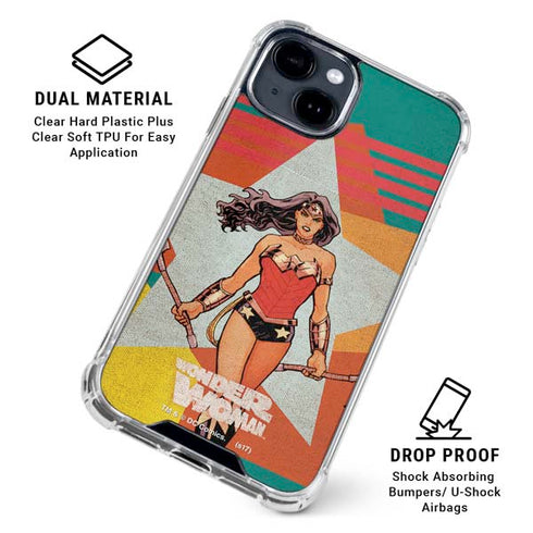 DC Comics Wonder Woman New 52 Comic Cover #23 Art By Cliff Chiang iPhone 15 Clear Case