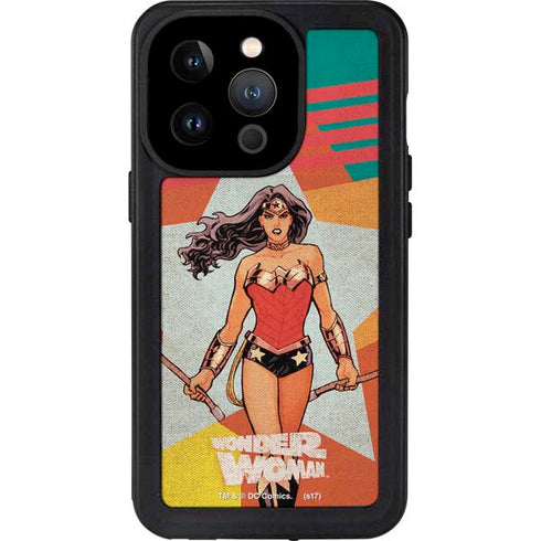 DC Comics Wonder Woman New 52 Comic Cover #23 Art By Cliff Chiang iPhone 15 Pro Waterproof Case