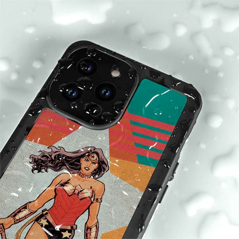 DC Comics Wonder Woman New 52 Comic Cover #23 Art By Cliff Chiang iPhone 15 Pro Waterproof Case