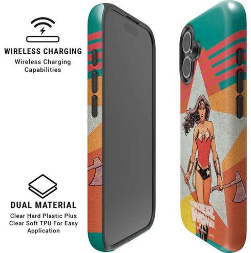 DC Comics Wonder Woman New 52 Comic Cover #23 Art By Cliff Chiang iPhone 16 Plus Magsafe Impact Case