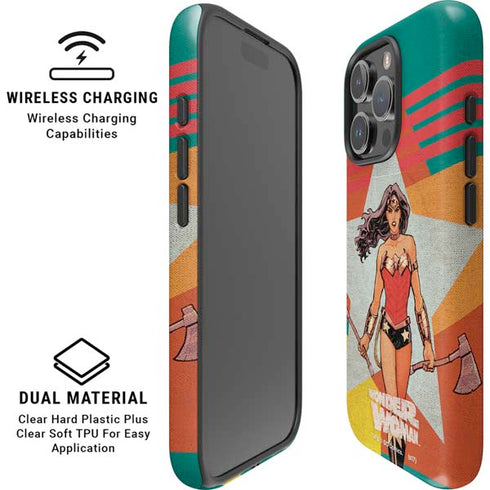 DC Comics Wonder Woman New 52 Comic Cover #23 Art By Cliff Chiang iPhone 16 Pro Magsafe Impact Case