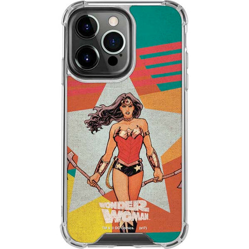DC Comics Wonder Woman New 52 Comic Cover #23 Art By Cliff Chiang iPhone 16 Pro Max Clear Case