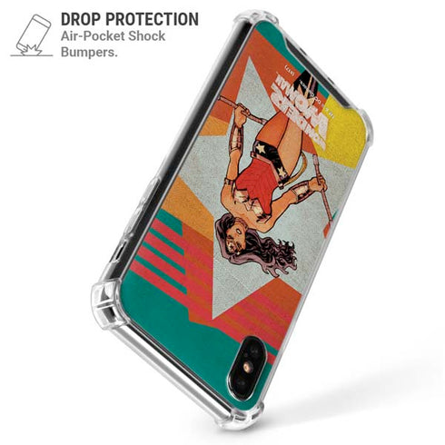DC Comics Wonder Woman New 52 Comic Cover #23 Art By Cliff Chiang iPhone X/XS Clear Case