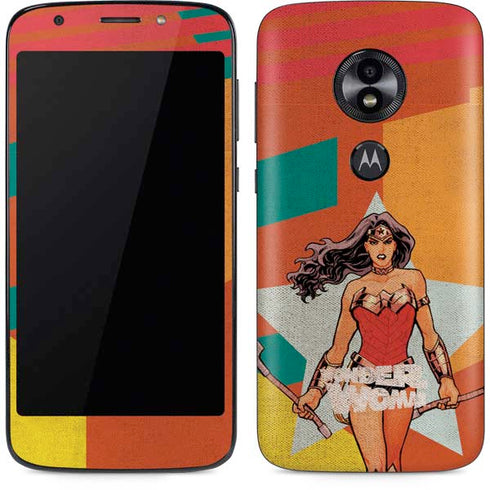 DC Comics Wonder Woman New 52 Comic Cover #23 Art By Cliff Chiang Moto E5 Play Skin